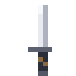 Pixel art nodachi greatsword