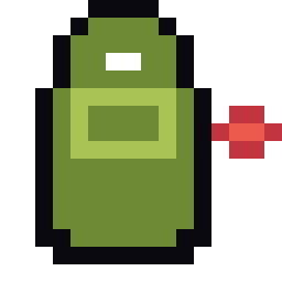 Pixel art of the Zoner enemy